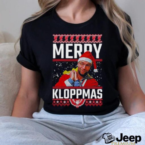 Merry Kloppmas Jurgen Klopp Lfc Christmas Shirt