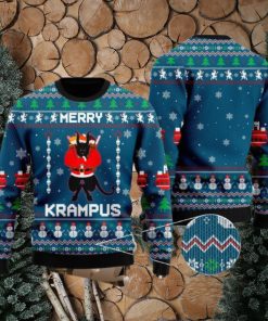 Merry Krampus Ugly Christmas Sweater Impressive Gift For Men And Women