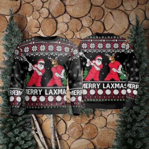 Merry LaXmas for Christmas Santa Cute Ugly Christmas Sweater