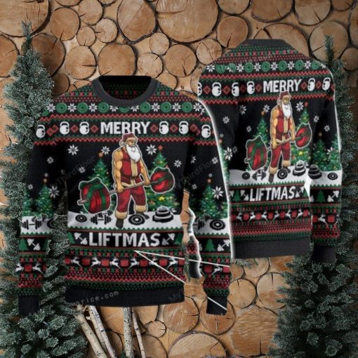 Merry Liftmas Ugly Sweater