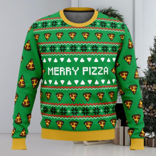 Merry Pizza Ugly Christmas Sweater