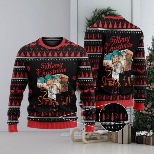 Merry Shitters Full Ugly Funny Ugly Gift Christmas 3D Sweater For Men And Women