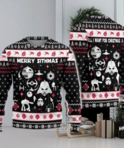 Merry Sithmas Darth Vader Ugly Christmas Sweater