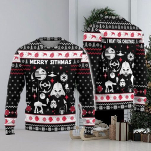 Merry Sithmas Darth Vader Ugly Christmas Sweater