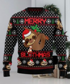 Merry Slothmas Christmas Ugly Sweater