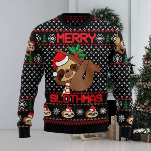 Merry Slothmas Christmas Ugly Sweater