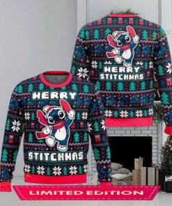 Merry Stitchmas Stitch Ugly Christmas Sweater