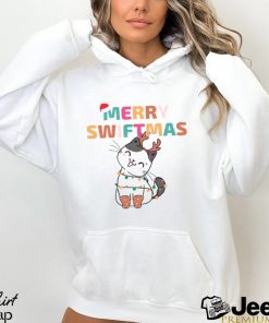 Merry Swiftmas Christmas Cat Shirt