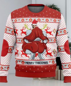 Merry Thiccmas Omni Man Invincible Ugly Christmas Sweater