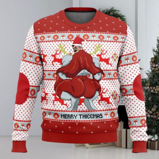 Merry Thiccmas Omni Man Invincible Ugly Christmas Sweater