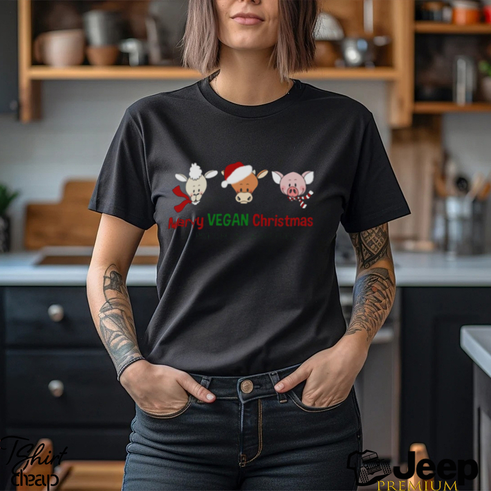 vegan christmas t shirt