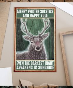 Merry Winter Solstice Poster