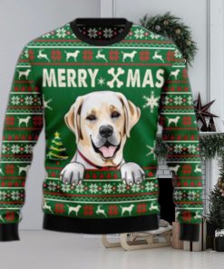 Merry Xmas Labrador Retriever Ugly Christmas Sweater