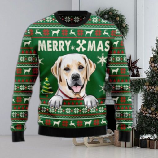 Merry Xmas Labrador Retriever Ugly Christmas Sweater