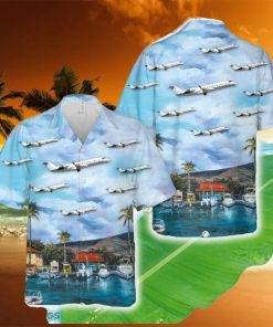 Mesa Airlines Bombardier CRJ 200LR Hawaiian Shirt