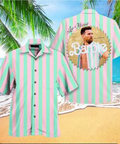 Messi Barbie Hawaii Shirt