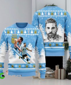 Messi Champion Ugly Sweater