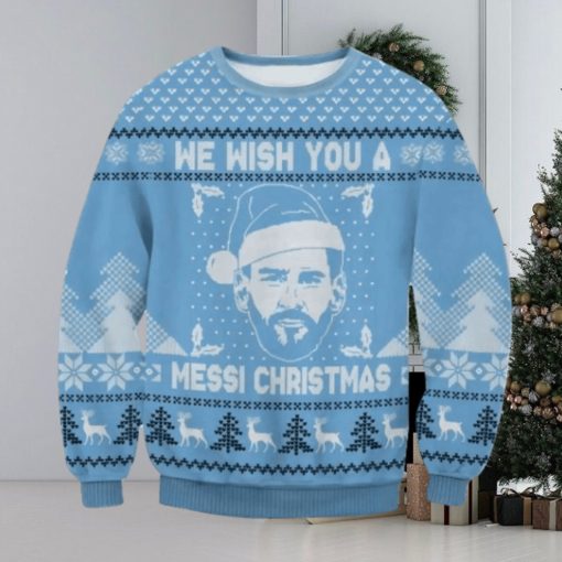 Messi Merry Christmas Ugly Sweater