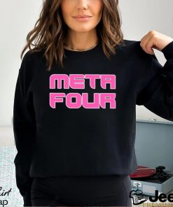 Meta Four text shirt