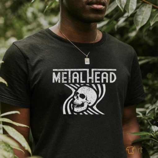 Metalhead White Skeleton shirt