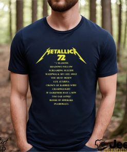 Metallica 72 Seasons 2023 – 2024 World Tour T Shirt Band Fan Shirt