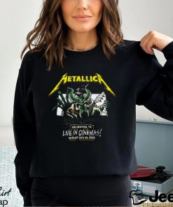 Metallica M72 Arlington TX USA Live In Cinemas World Tour August 18 20 2023 T Shirt