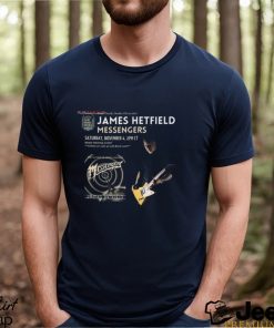 Metallica M72 St Louis Left Bank Bookx Presents The Guitars James Hetfield Messengers T Shirt