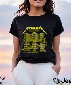 Metallica M72 World Tour 2023 2024 Unisex Shirt, Metallica Band No Repeat Weekend Shirt, Metallica Updated Tour Setlists Tee, Metallica Tour Dates T Shirt