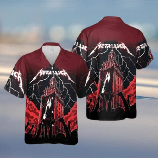 Metallica Miami Concert Hawaiian Shirt Summer Beach