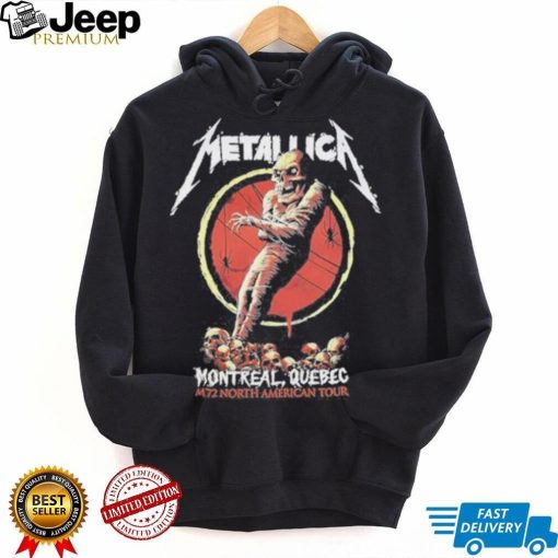 Metallica Montreal, QC M72 North American 2023 Tour Shirt