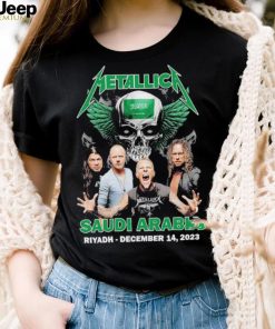 Metallica Saudi Arabia Riyadh December 14,2023 Shirt