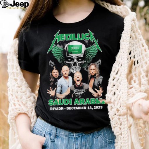 Metallica Saudi Arabia Riyadh December 14,2023 Shirt