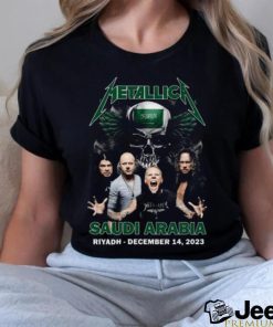 Metallica Saudi Arabia Riyadh december 14 2023 T shirt