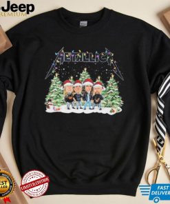 Metallica Trees Christmas Snow Shirt