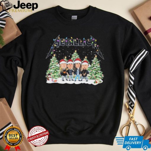 Metallica Trees Christmas Snow Shirt