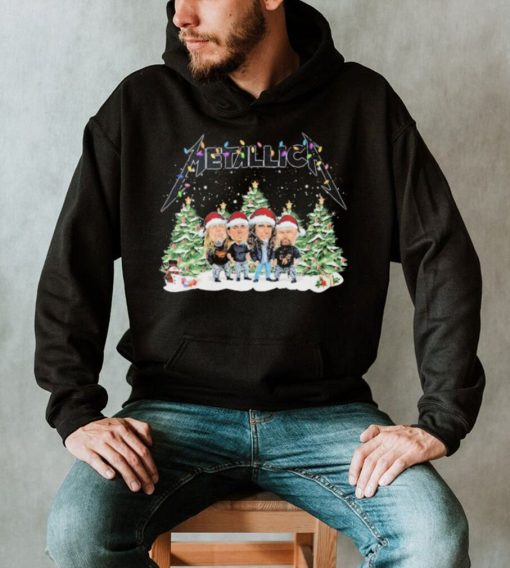 Metallica Trees Christmas Snow Shirt