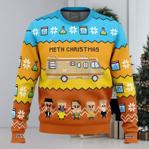 Methy Christmas Breaking Bad For Christmas Gifts Knitting Pattern Sweater