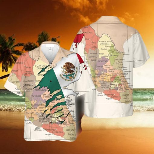 Mexican Day Mexico Flag Hawaiian Shirt