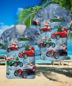 Mg T type Midget 1947 Christmas Hawaiian Shirt