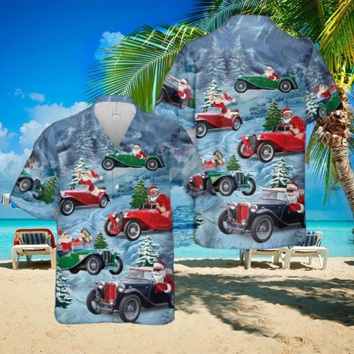 Mg T type Midget 1947 Christmas Hawaiian Shirt