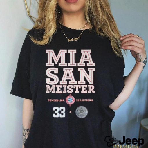 Mia San MEISTER Bundesliga 22 23 Champions FC Bayern Munchen Shirt