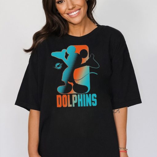 MiamI dolphins toddler disney cross fade shirt