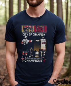 Miami City Of Champions Matthew Tkachuk Jimmy Butler 2023 Eastern Conference Champions City Signatures T shirt