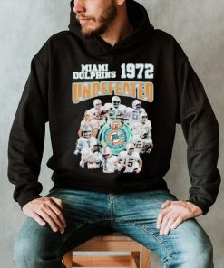 Miami Dolphins 1972 Undefeated Signature Shirt