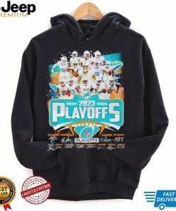 Miami Dolphins 2023 NFL Playoffs signatures shirt