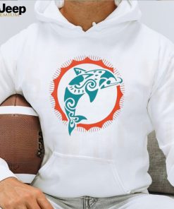 Miami Dolphins Aloha Miami logo shirt