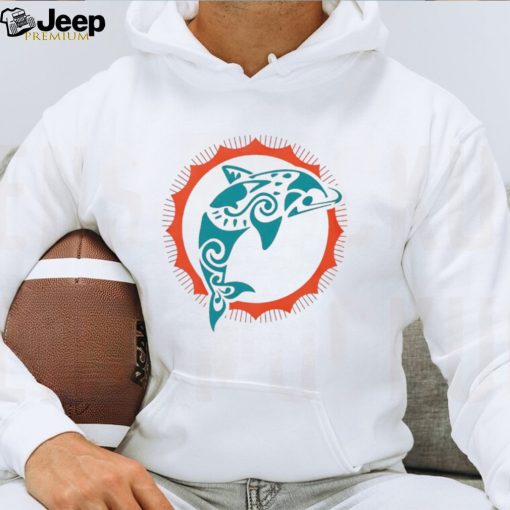 Miami Dolphins Aloha Miami logo shirt