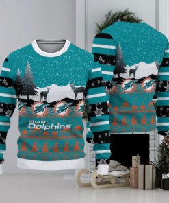 Miami Dolphins Casual Christmas Sweater For Fans