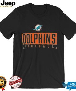 Miami Dolphins Fanatics Branded Stack The Box Long Sleeve T Shirt