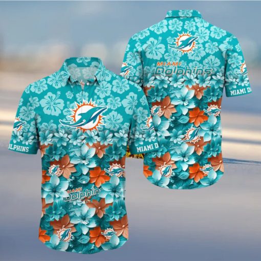 Miami Dolphins Hawaii Shirt Trending Summer For NFL Fans